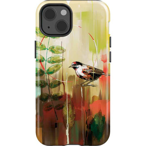 Two Little Birds iPhone 15 Impact Case